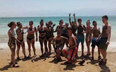Bus 4 at the Dead Sea