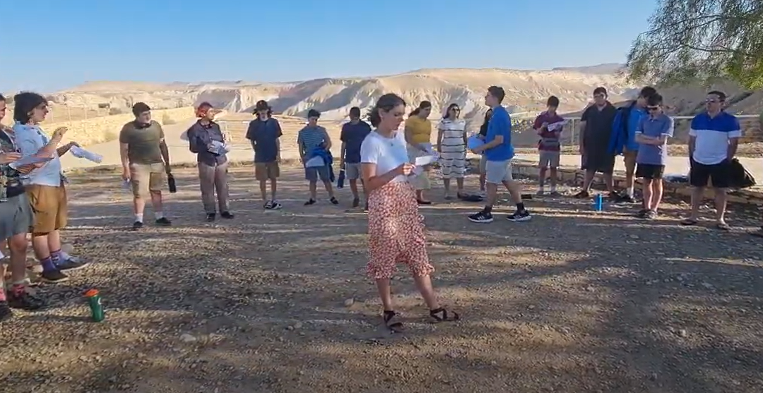 Praying in the Negev